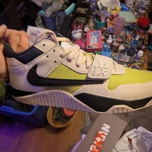 Nike Yellow and Black Sneakers